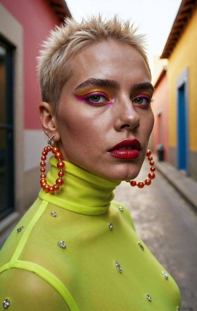 80's makeup